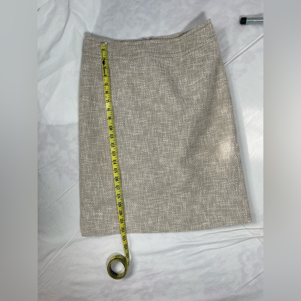 Ann Taylor Cream/Beige Skirt (goes with jacket post)